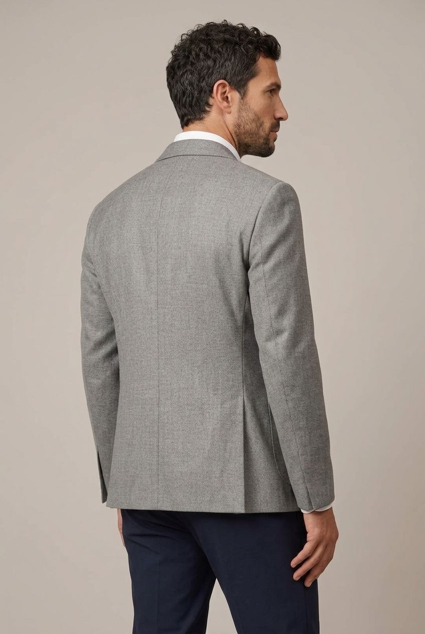 Gri Kareli Blazer, görsel 15
